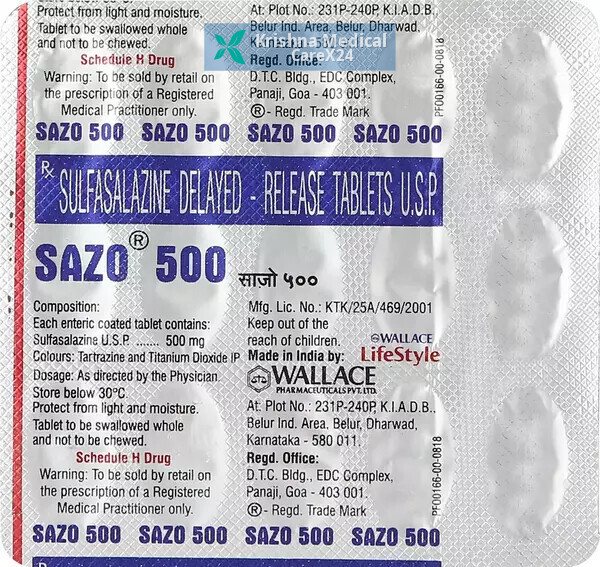Sazo 500 Tablet