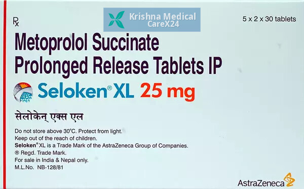 Seloken XL 25 Tablet