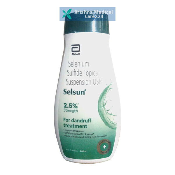 Selsun 2.5% Topical Suspension For Dandruff