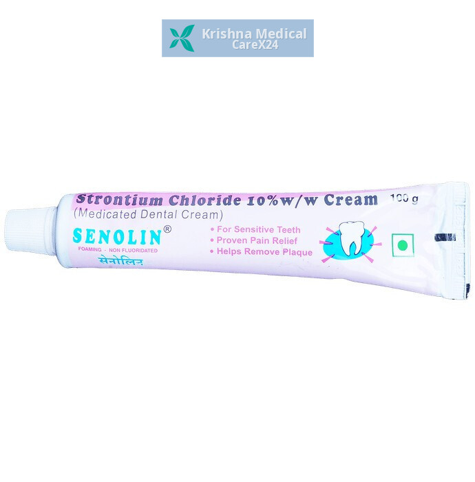 Senolin Foaming Medicated Dental Cream