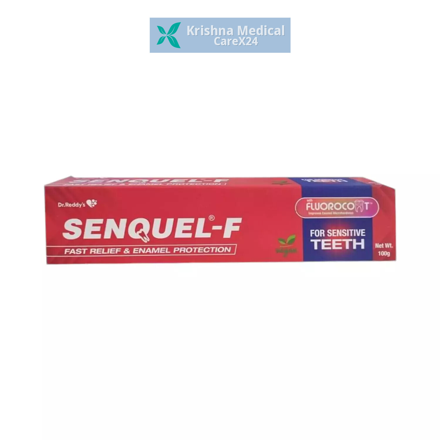 Senquel F Fast Relief And Enamel Protection Tooth Paste