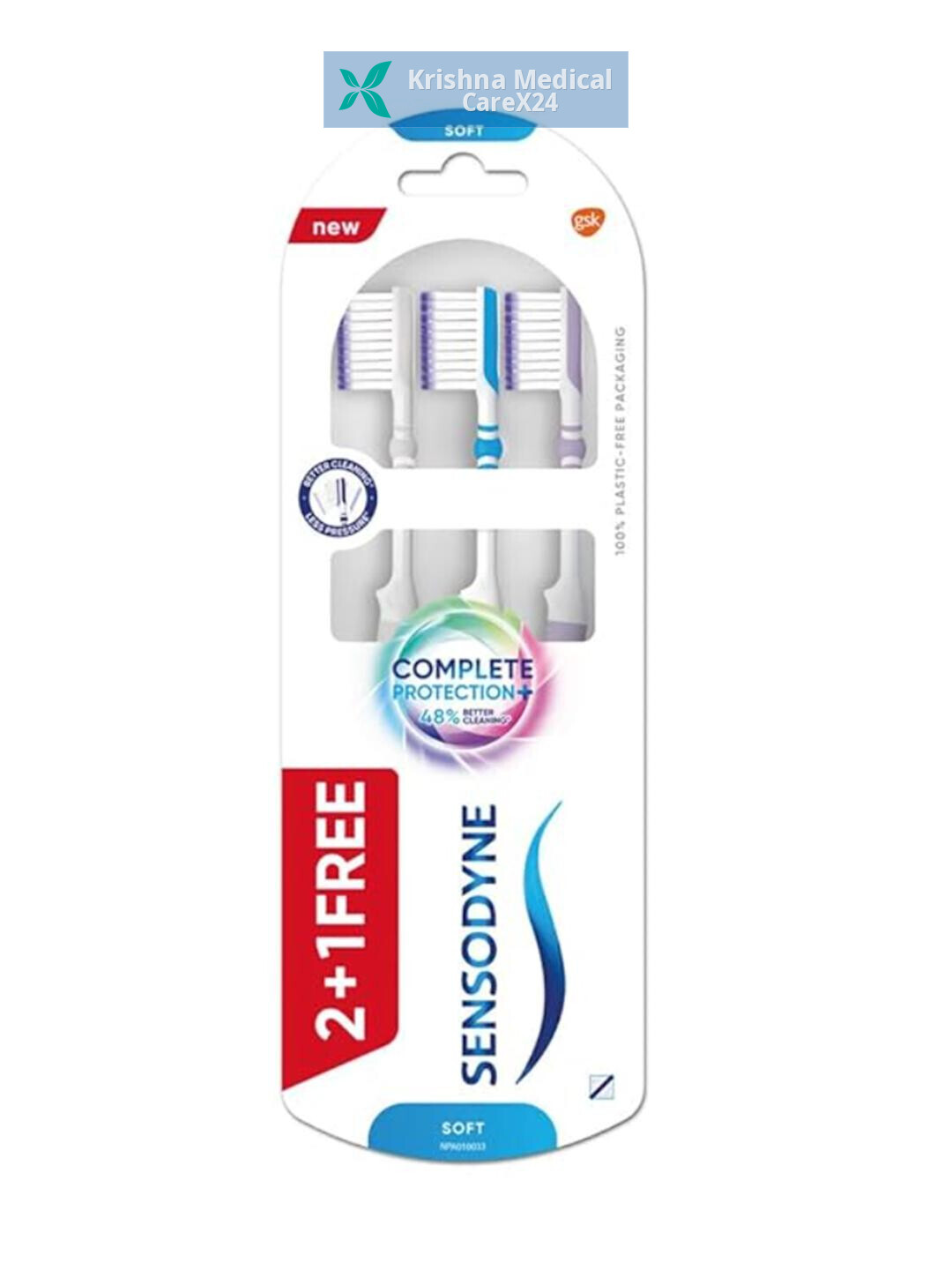 Sensodyne Complete Protection+ Soft Toothbrush