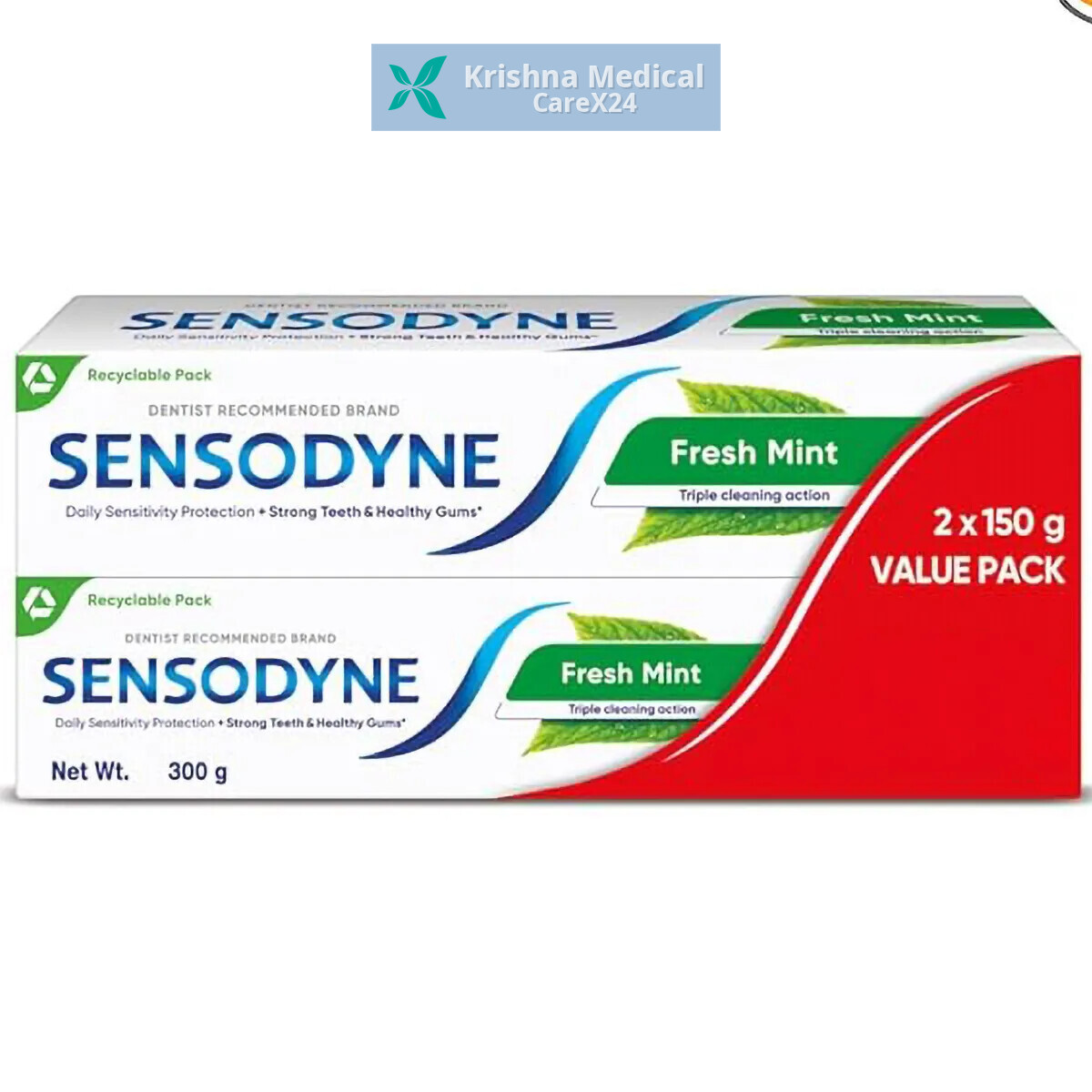 Sensodyne Fresh Mint Toothpaste (150gm)