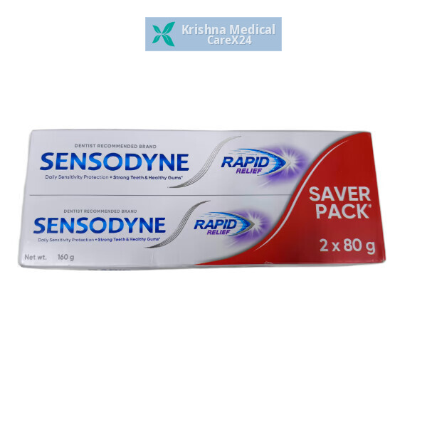 Sensodyne Rapid Relief Toothpaste (80gm)
