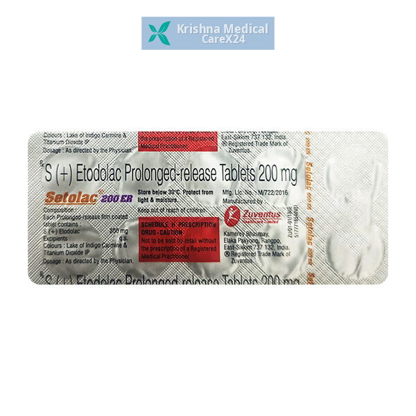 Setolac 200 ER Tablet