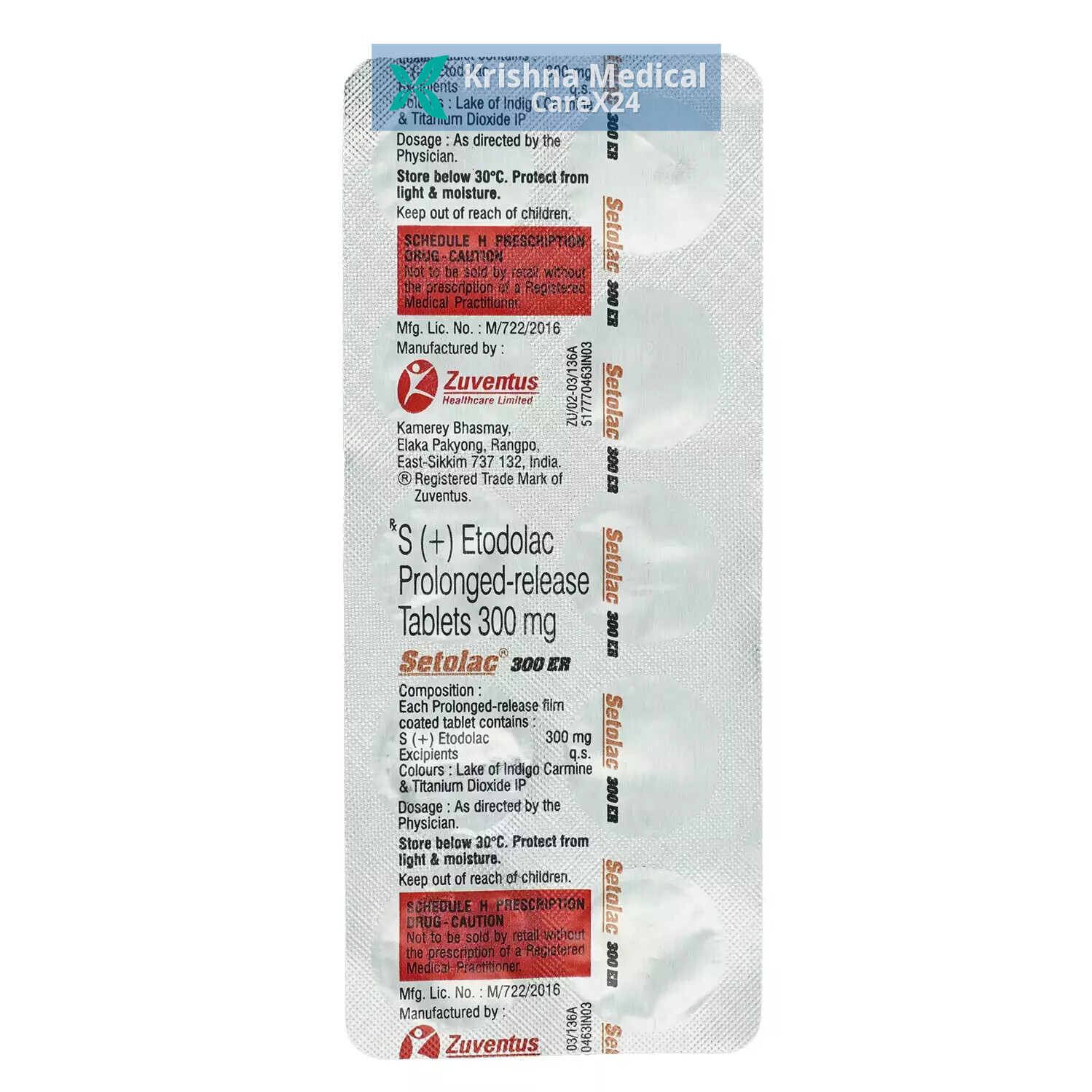 Setolac 300 ER Tablet