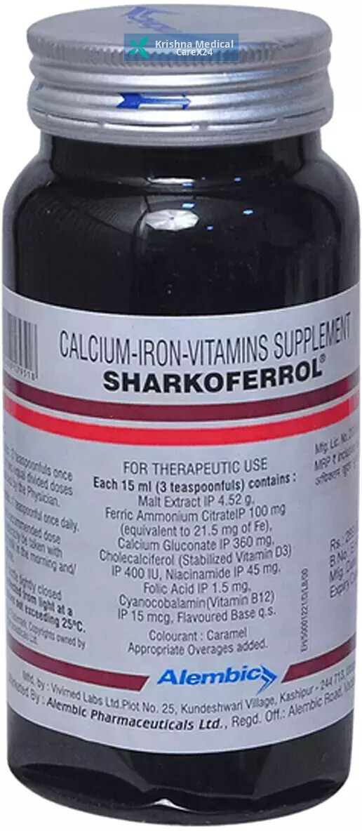 Sharkoferrol Syrup (450 Gm)