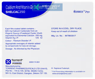 Shelcal 250 Tablet