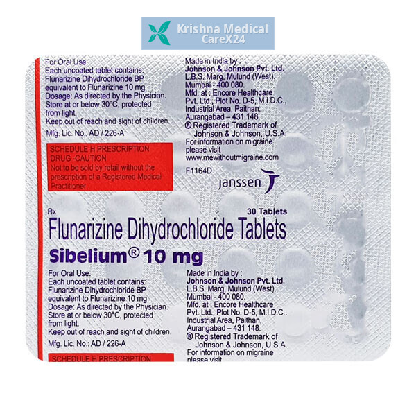 Sibelium 10 Tablet