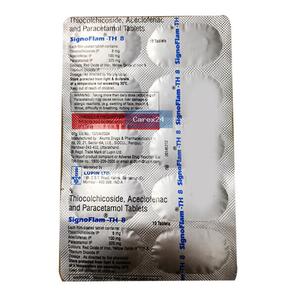 Signoflam TH 8 Tablet