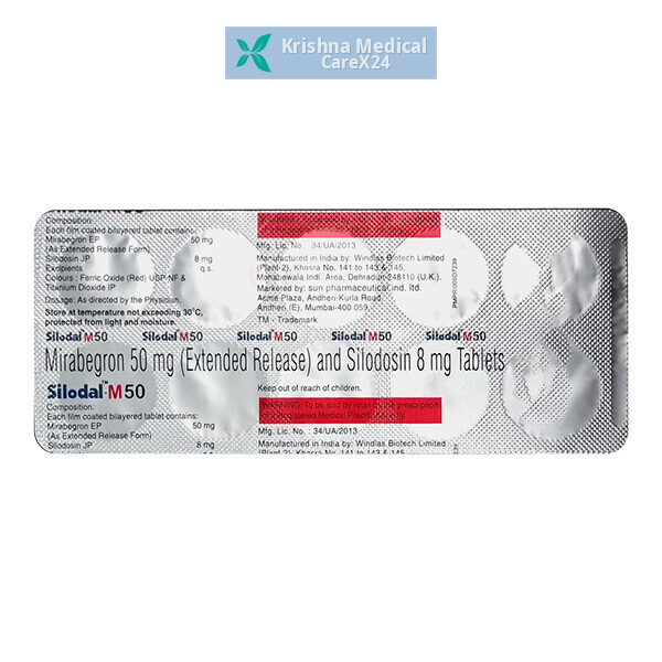Silodal M 50 Tablet