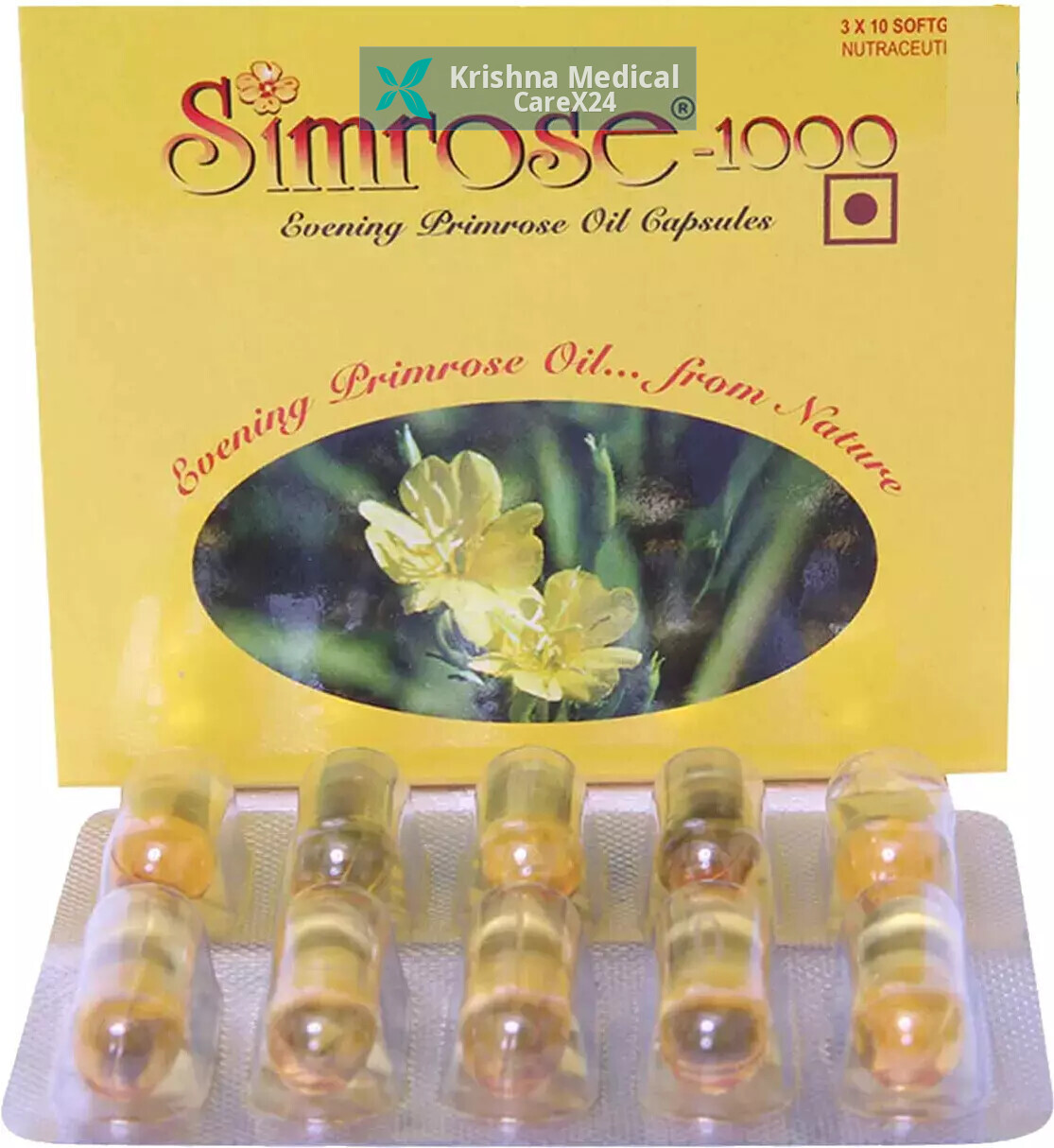Simrose 1000 Soft Gelatin Capsule