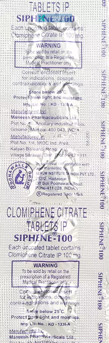 Siphene 100 Tablet