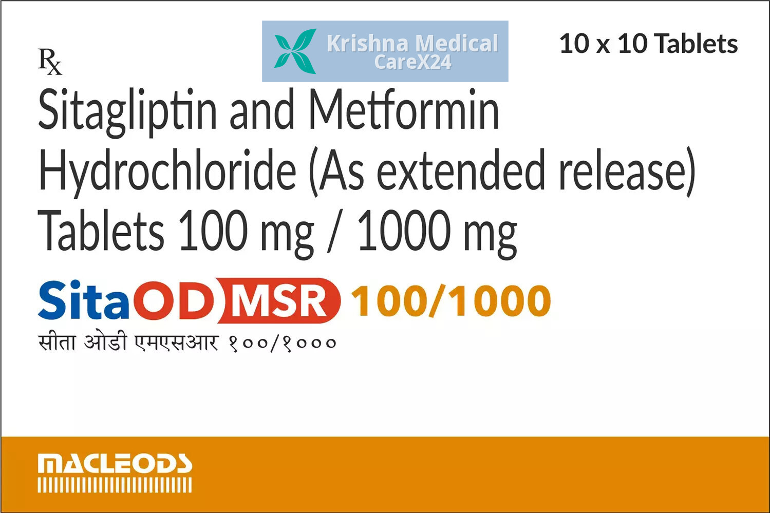 Sita OD MSR 100/1000 Tablet