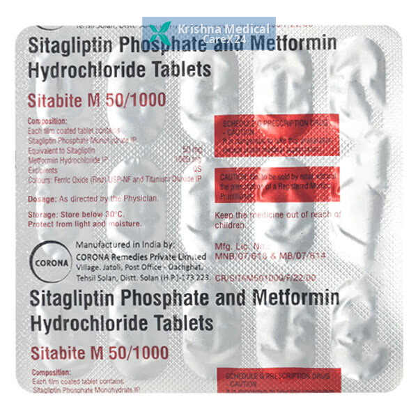 Sitabite M 50/1000 Tablet