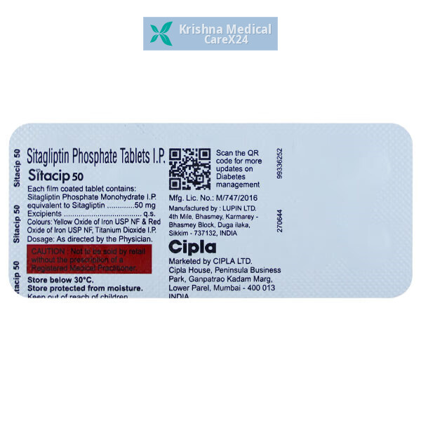 Sitacip 50 Tablet