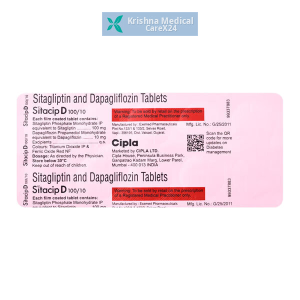 Sitacip D 100/10 Tablet