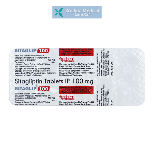 Sitaglip 100 Tablet