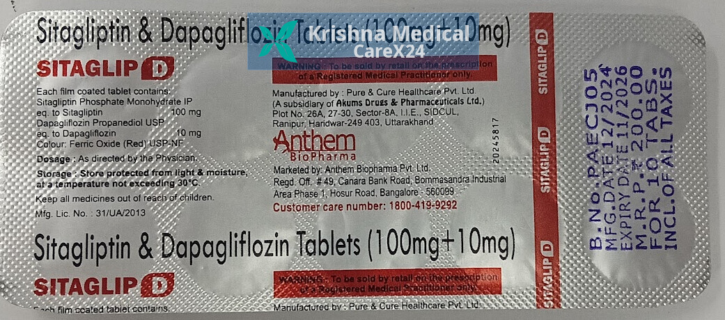 Sitaglip D Tablet