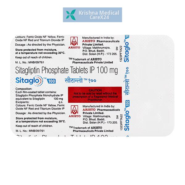 Sitaglo 100 Tablet