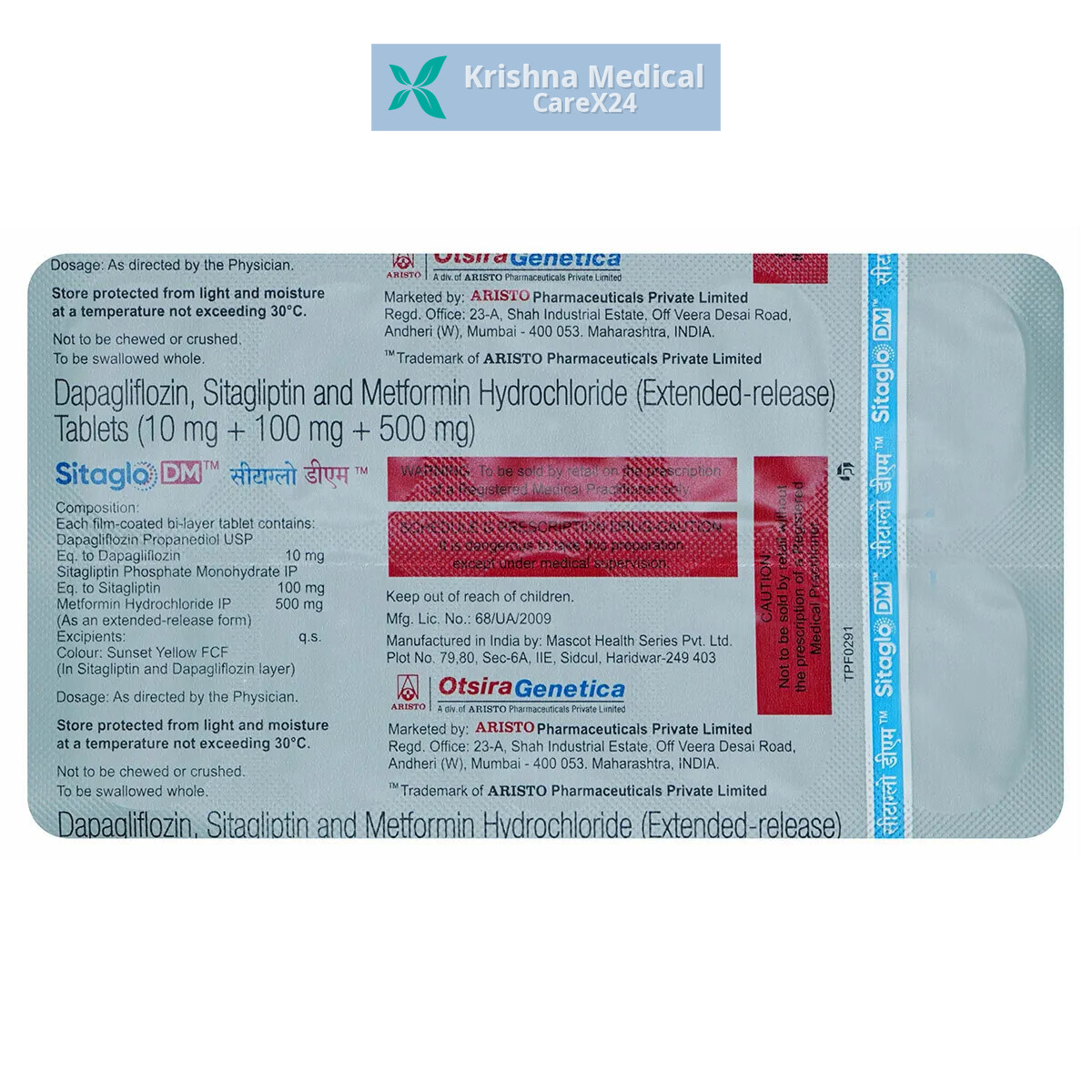 Sitaglo DM Tablet