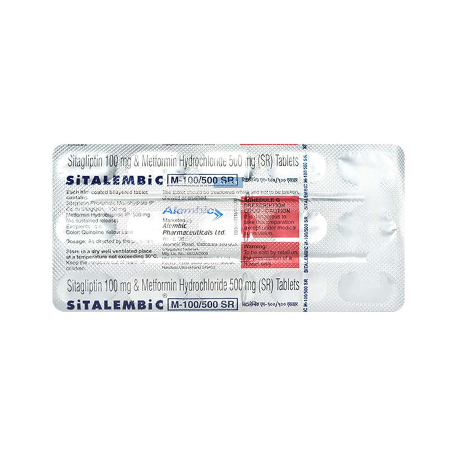 Sitalembic 100 Tablet