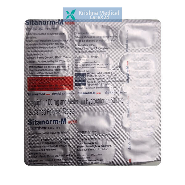Sitanorm M 100/500 Tablet