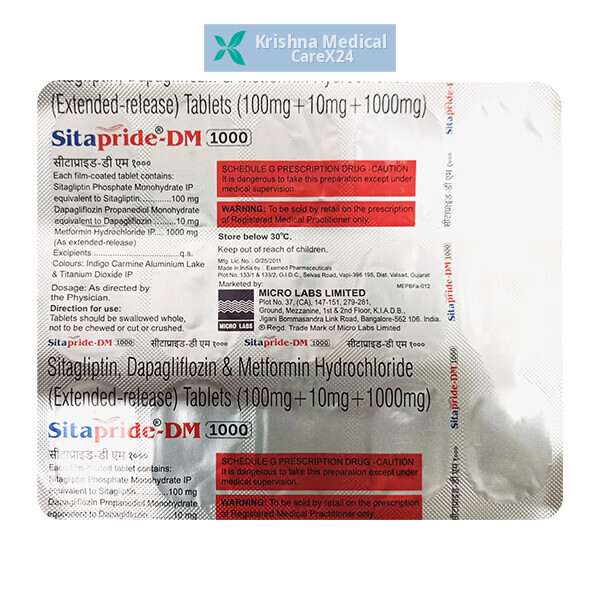 Sitapride DM 1000 Tablet