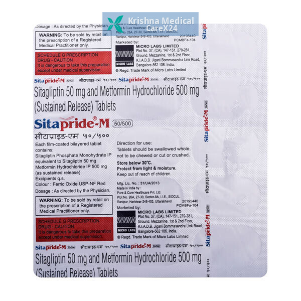 Sitapride M 50/500 Tablet