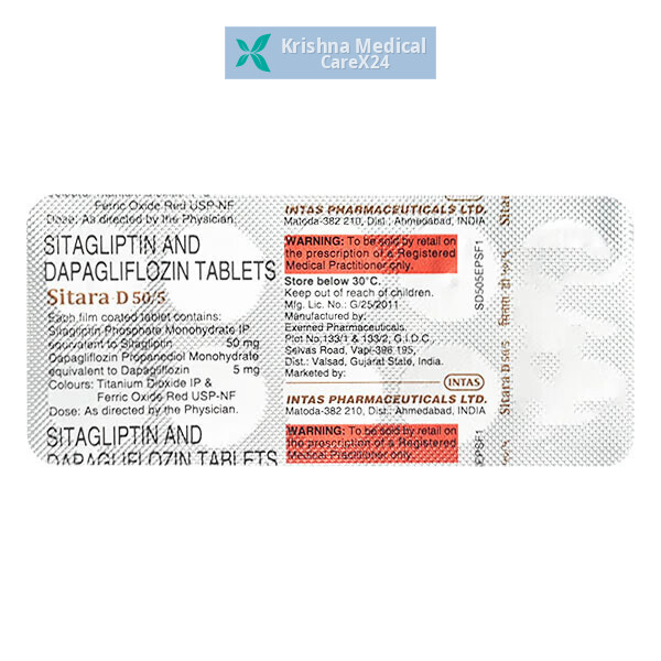 Sitara D 50/5 Tablet