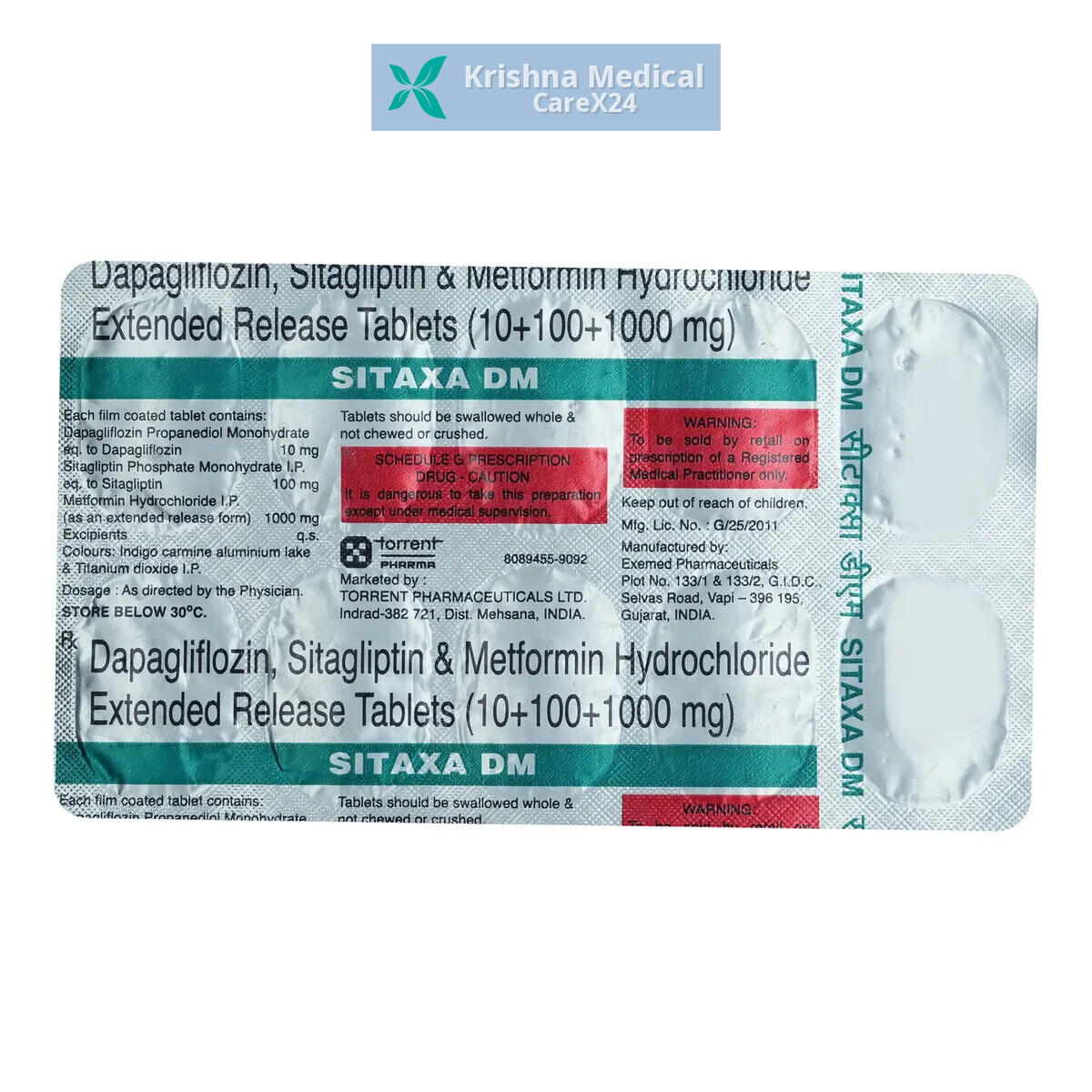Sitaxa Dm 10/1000 1*10