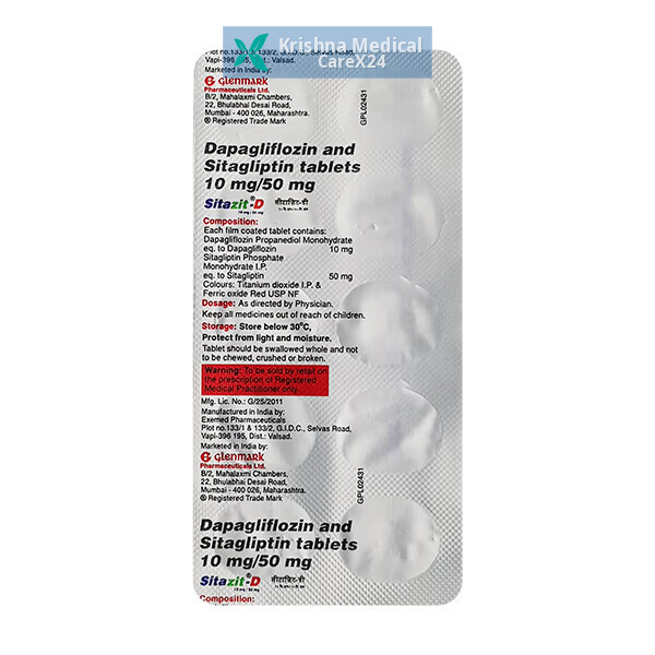 Sitazit-D 10/50 Tablet