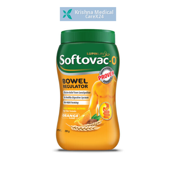 Softovac O Bowel Regulator Orange Powder