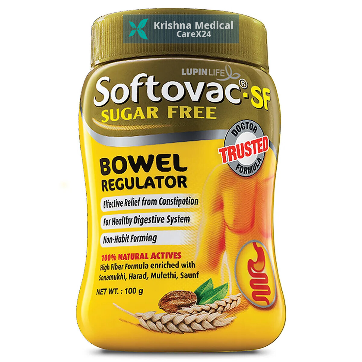 Softovac SF Bowel Regulator Sugar Free Powder