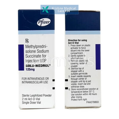 Solu Medrol 125 Injection