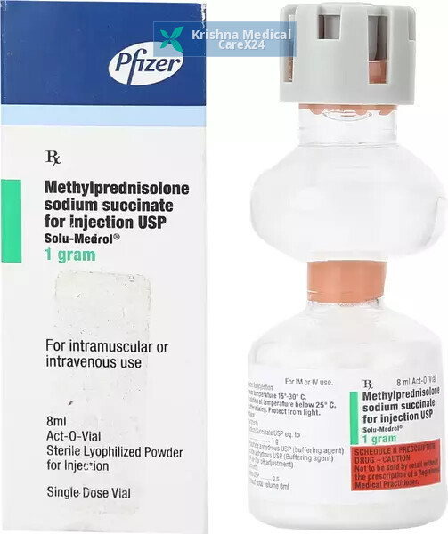 Solu Medrol 1gm Injection