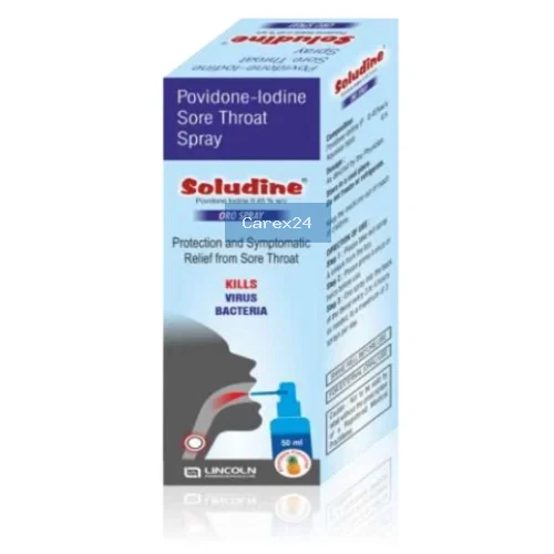 Soludine Advance Mint Mouth Spray