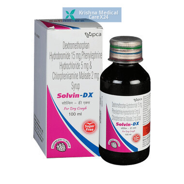 Solvin DX Syrup Raspberry Sugar Free