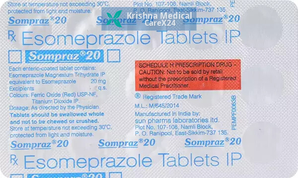 Sompraz 20 Tablet