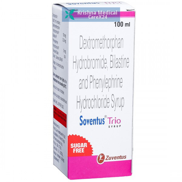 Soventus Trio Sugar Free Syrup