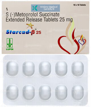 Starcad Beta 25 Tablet