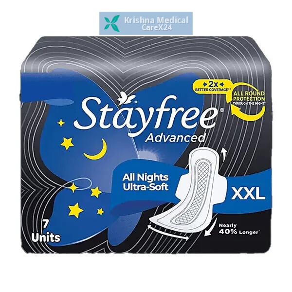 Stayfree Advanced All Nights Ultra Soft Sanitary Pads XXL