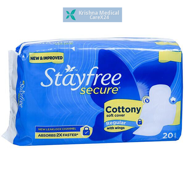 Stayfree Secure Cottony Sanitary Pads Regular