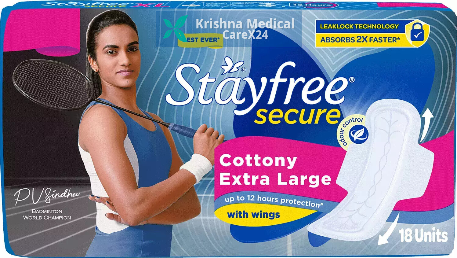 Stayfree Secure Cottony XL Sanitary Pads