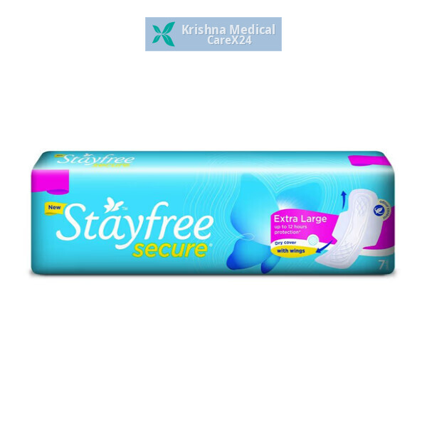 Stayfree Secure Dry Cover Sanitary Pads XL