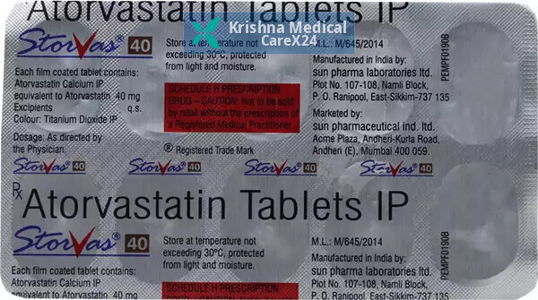 Storvas 40 Tablet
