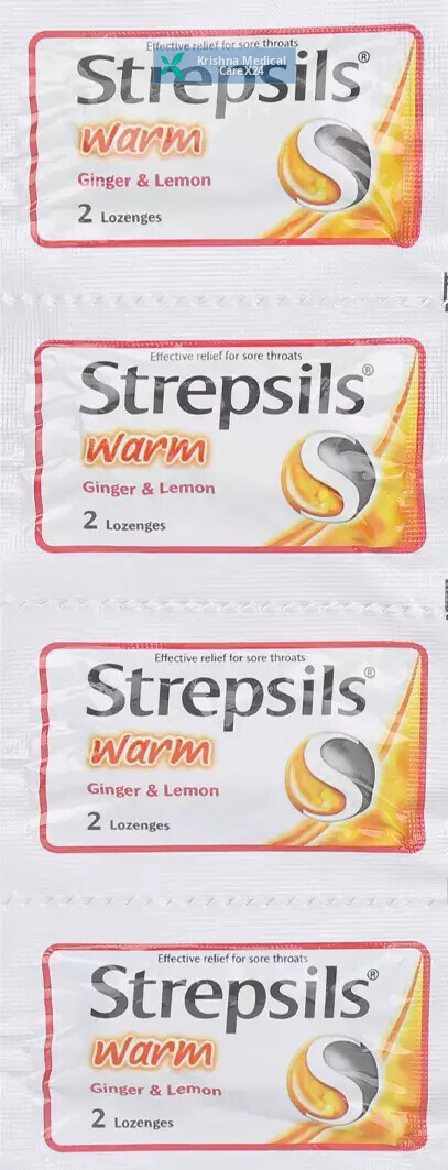 Strepsils Ginger And Lemon Lozenges