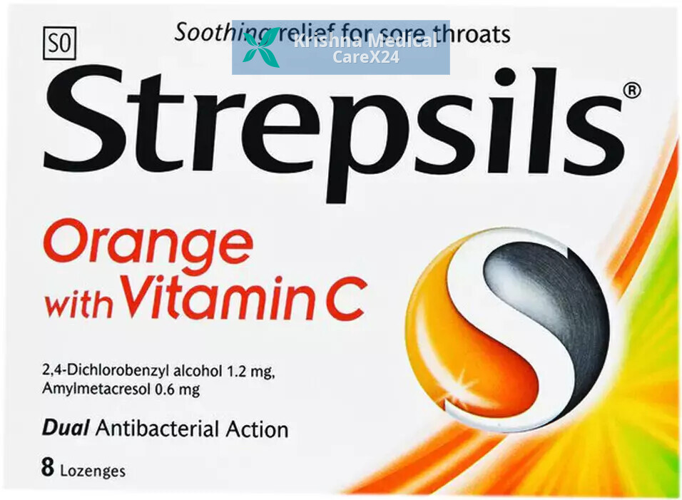 Strepsils Orange Lozenges