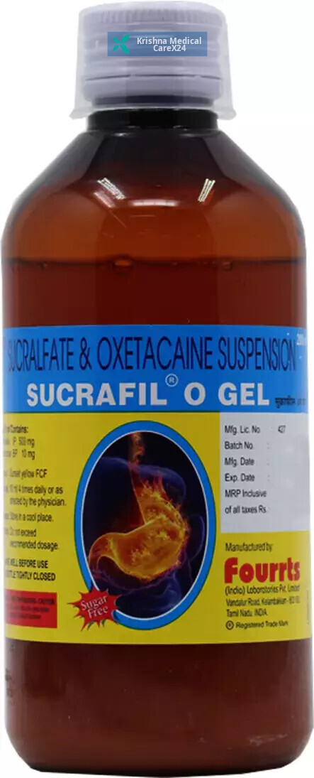 Sucrafil O Gel Sugar Free Suspension