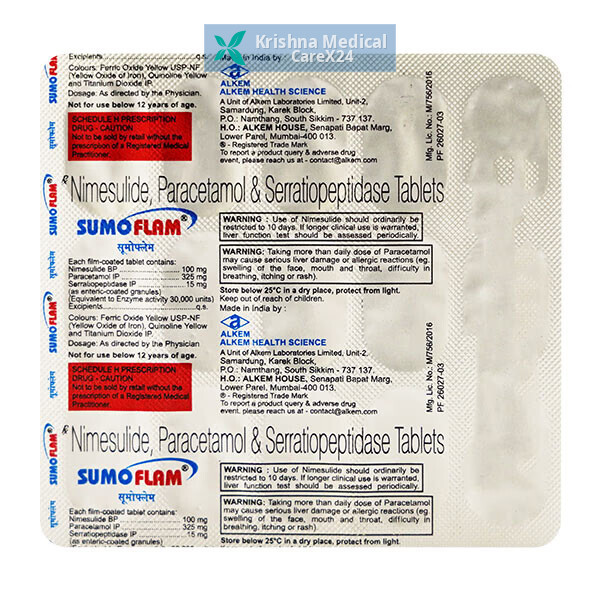 Sumoflam Tablet